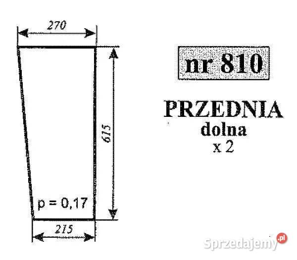 Szyba szyby do kabiny Szyszka C330 C360 Rogóźno sprzedam