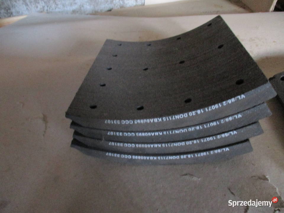 Okładziny szczęk hamulcowych VL882 VOLVO ciężarowe Mogilno