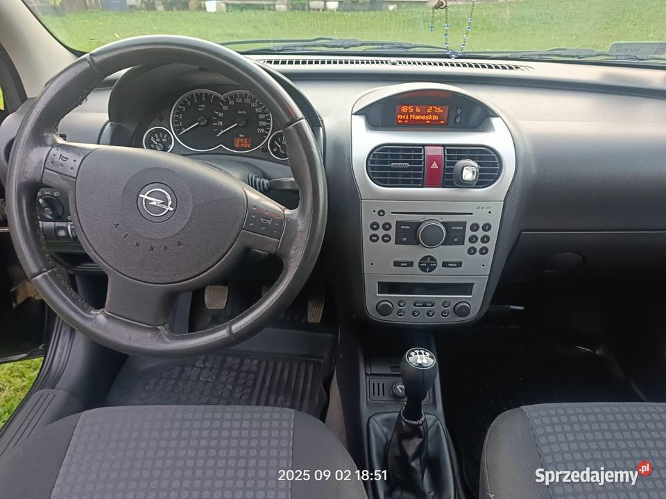 Opel Corsa C 2005r 12 80 5 drzwi klimatyzacja kupiony w Polsce mazowieckie Nur sprzedam