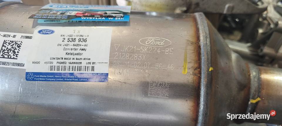 KATALIZATOR FORD TRANSIT JK215K224BE 2538936 Radom