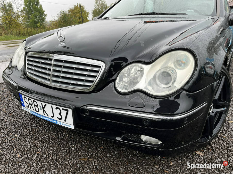 Mercedes C 200 18 Kompresor Salon Automat Navi śląskie