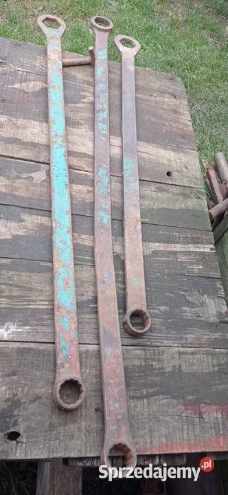 Klucze warsztatowe płaskie i inne wielkopolskie Gniezno sprzedam