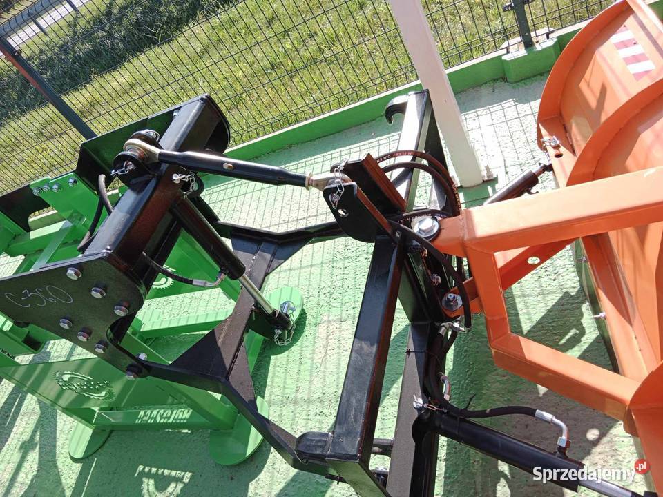 Zestaw Pług do śniegu 15 3m z Tuzem do MF 255 śląskie Częstochowa sprzedam