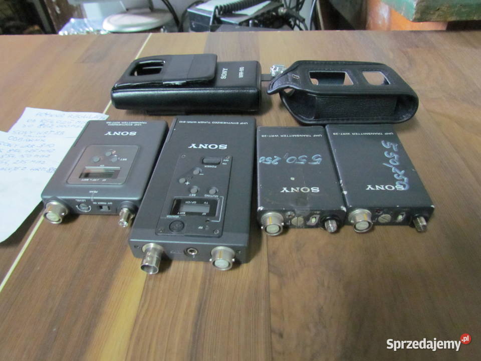 Nadajniki Odbiornik Sony WWR810 WRT8B WRT28