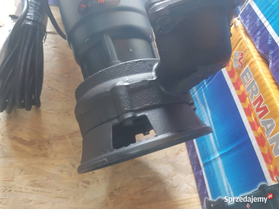 POMPA ZANURZENIOWA DO BRUDNEJ WODY SZAMBA ERMAN wielkopolskie Głogowa