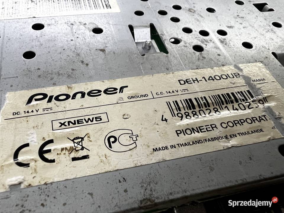 Radio Pioneer usb mp3 Pioneer Warszawa