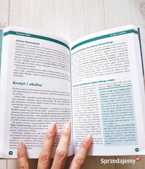 KRAINA WIELKICH JEZIOR praktyczny przewodnik wyd dolnośląskie Wrocław