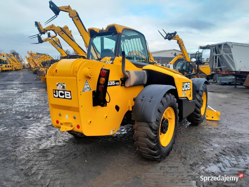 JCB 535125 2018R ŁADOARKA TELESKOPOWA 535140 Koła Dźwigi, podnośniki Krotoszyn