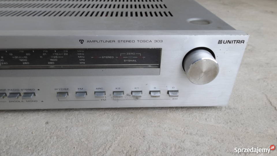 Unitra Diora Amplituner Tosca 303 Audio warmińsko-mazurskie Grodziczno
