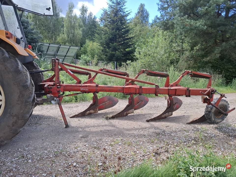 Pług zagonowy 4skibowy FRAUGDE Kverneland 31 nieuszkodzony Pługi Jasionówka