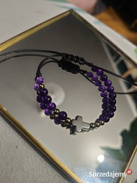 Bransoletka kamień naturalny różaniec sprzedam