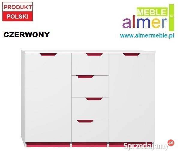 komoda młodzieżowa szuflady MODERN C4 140x40 Iława sprzedam