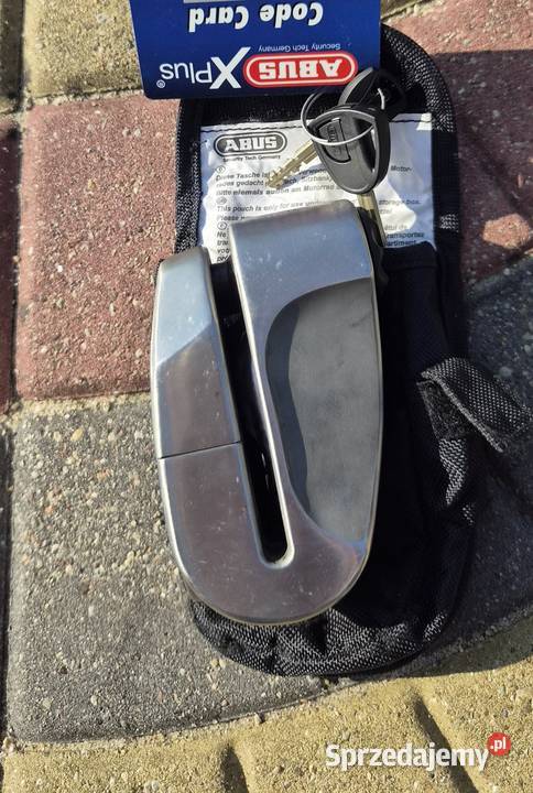 Abus do motocykla Blokady wielkopolskie Koło
