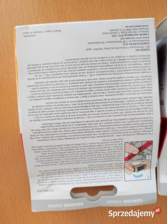 tusz canon cli36 CLI36 kolor oryginalny Kielce