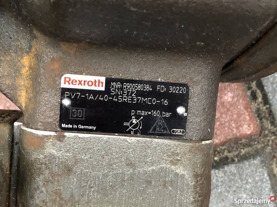 Pompa Hydrauliczna Rexroth PV71A4045RE37MC016 Produkcja wielkopolskie Nowy Tomyśl