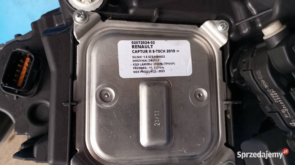 LAMPA PRAWY PRZÓD EUROPA FULL LED RENAULT CAPTUR Nowy Tomyśl sprzedam
