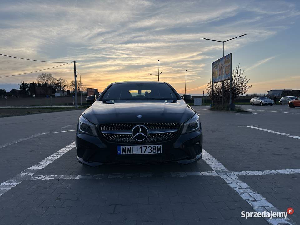 MercedesBenz CLA 250 2014 Czarna Luksusowa Coup CLA Proszowice