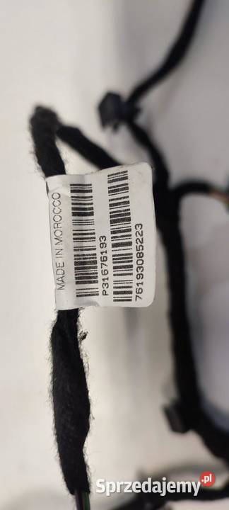 VOLVO V90 II WIĄZKA DRZWI PRZÓD 31676193 Materiały instalacyjne