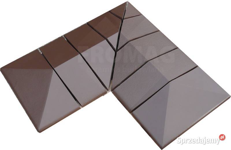 Daszek klinkier ceramiczny na słupek 38x38 Wrocław sprzedam