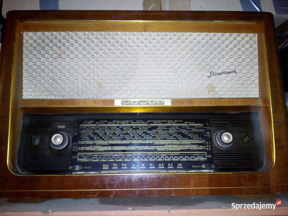 Stare radio Stradivari Antyki Rzeszów