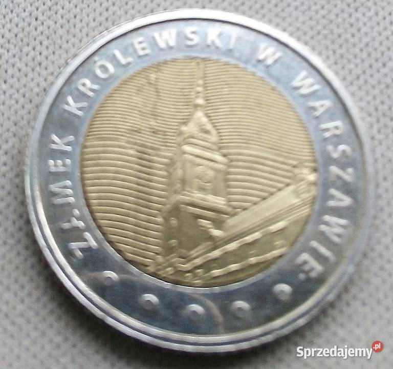 POLSKA5 ZŁOTYCH2014 rCuNiBAIZAMEK KRÓLEWSKI W Legionowo sprzedam