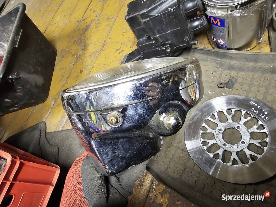 Hyosung ga 125 lampa przód przednia reflektor dolnośląskie Jelenia Góra