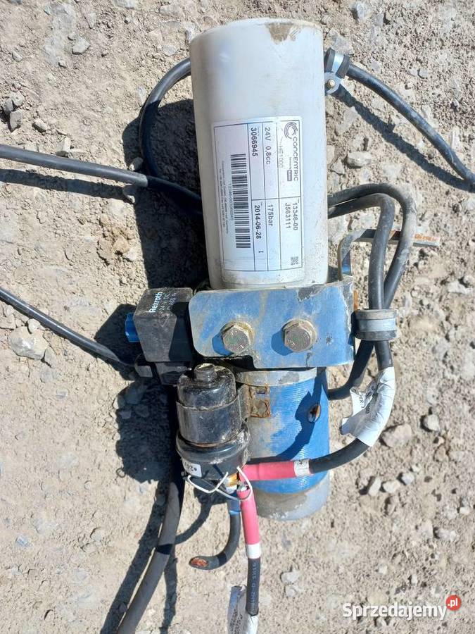 Pompa hydrauliczna 24v ze zbiornikiem wywrotu lubelskie Piaski