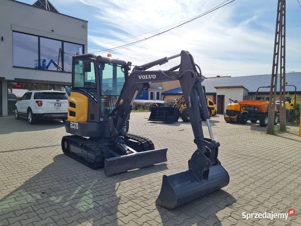 VOLVO EC27D minikoparka 2018