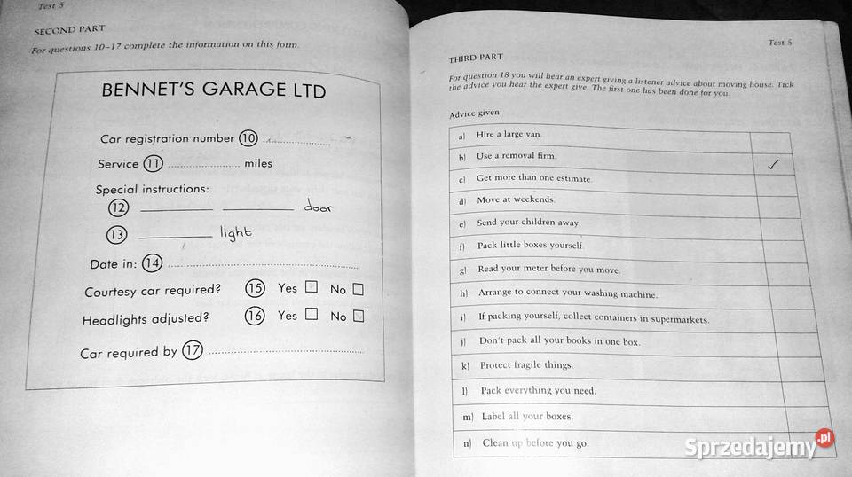 Success at first certificate practice tests 1 R sprzedam
