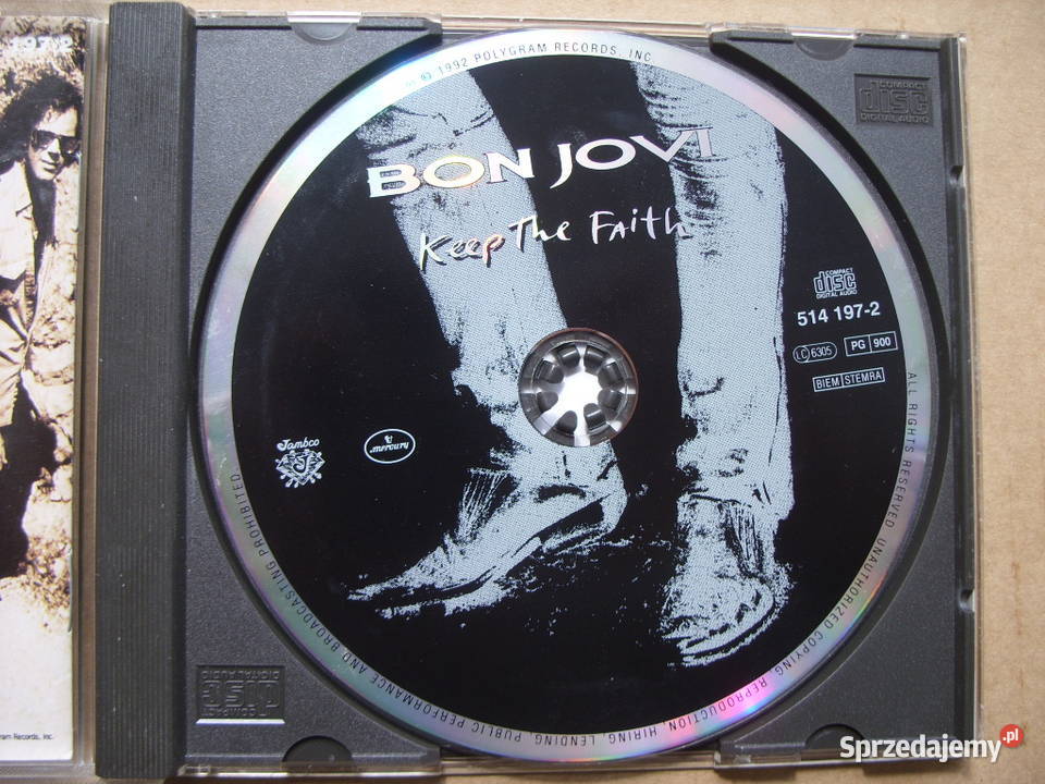 Płyta CD Jazz BON JOVI KEEP THE FAITH 1992 Wołów