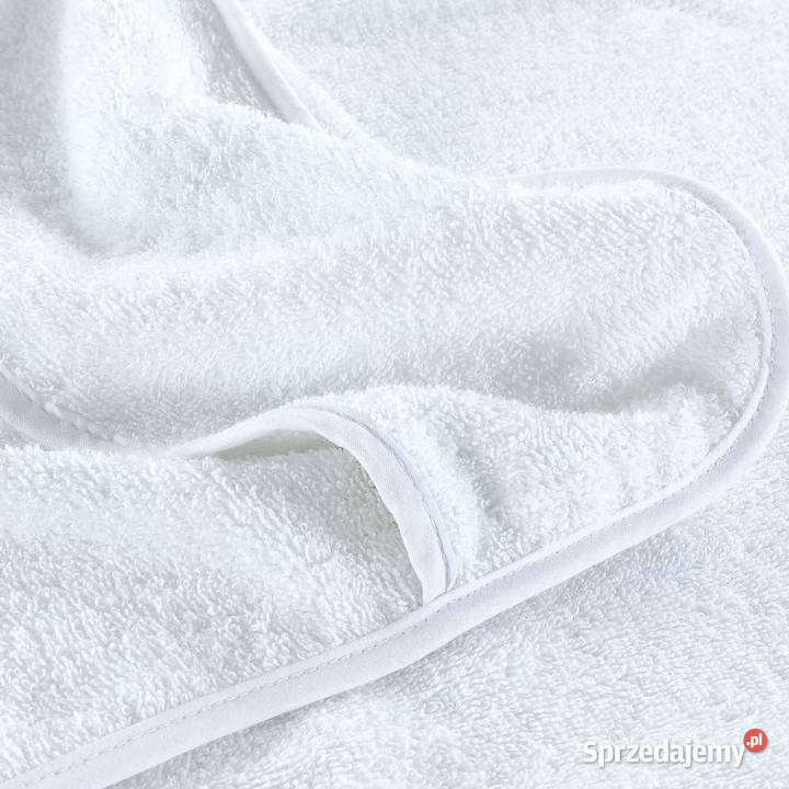 Ręczniki plażowe 2 białe 75x200 tkanina 400 gm Warszawa sprzedam
