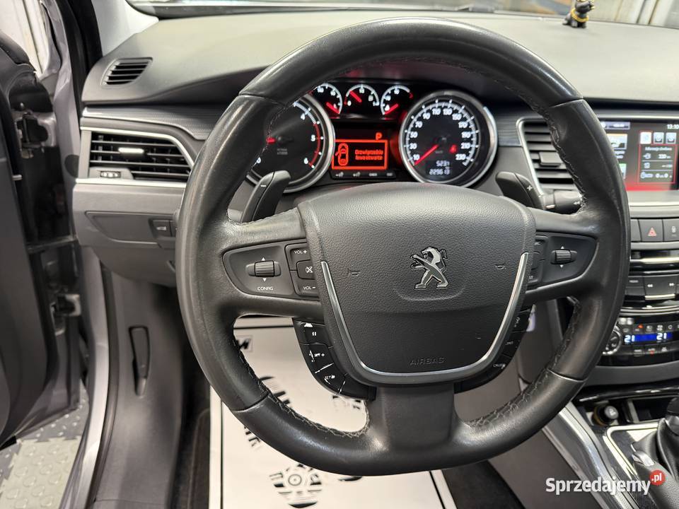 Peugeot 508 16 eHDI 6L100 sedan GWARANCJA wielofunkcyjna kierownica Poznań