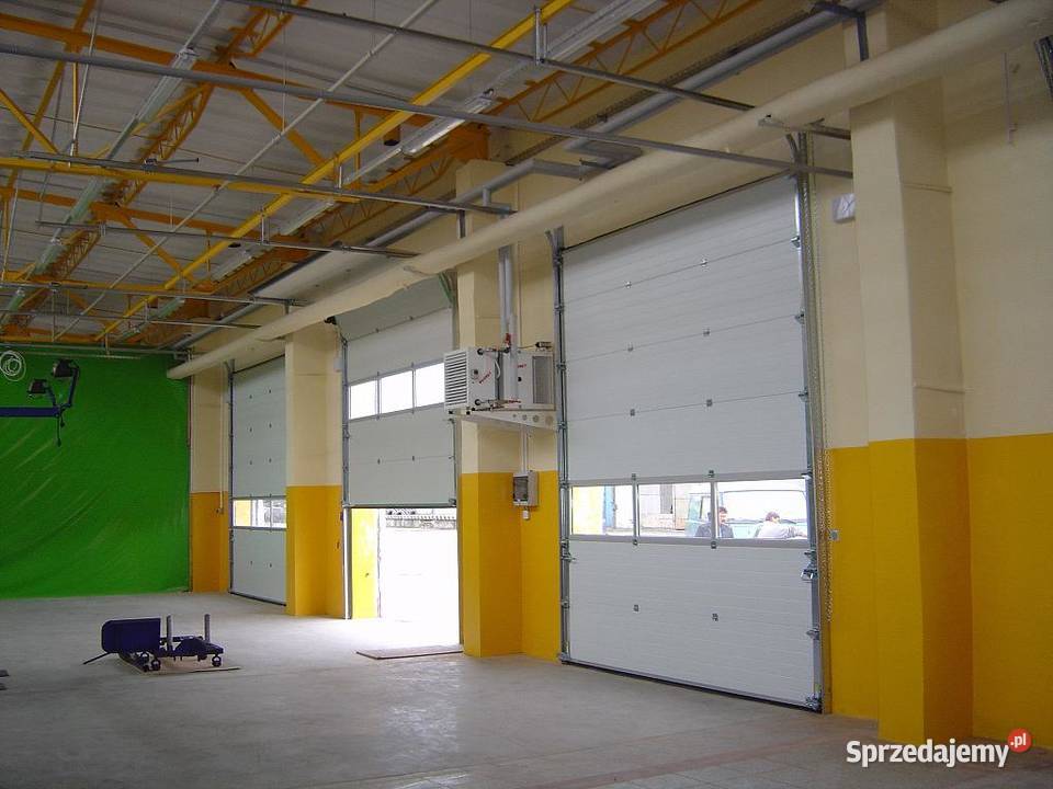 Brama garażowa przemysłowa z przeszkleniami Gorzów Wielkopolski
