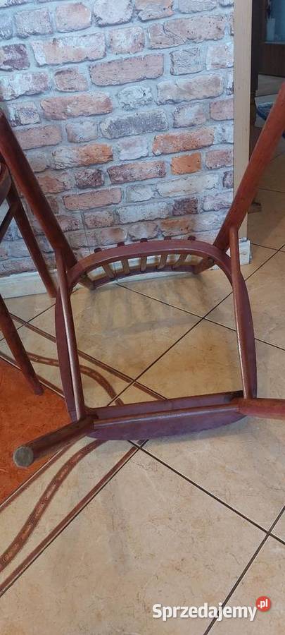 Krzesła z czasów PRL lata 70 Piła