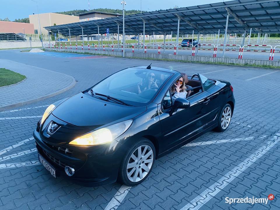 Piękny 207 CC sport serwisowany w ASO Warszawa