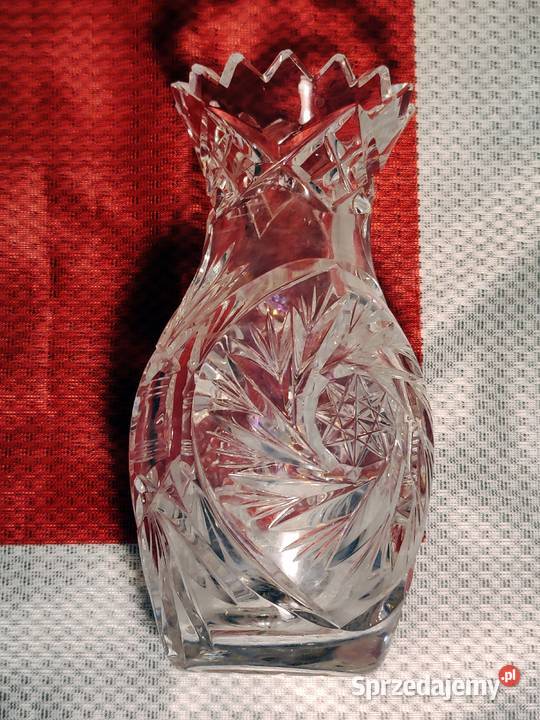 Wazonik vintage kryształowy Wrocław sprzedam