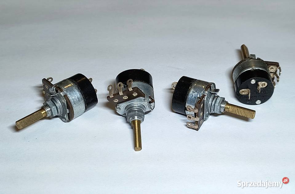 Potencjometr 220kB z wył Unitra TELPOD Gdańsk sprzedam