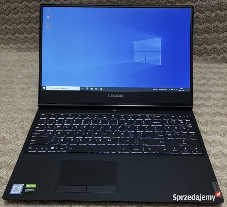 Gamingowy Laptop Lenovo Legion Y54015IRH 1920 x 1080 zachodniopomorskie Goleniów