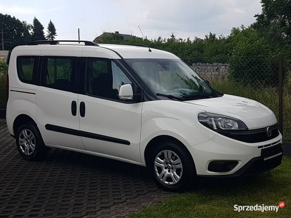 Fiat Doblo 5 OSÓB KLIMA TEMPOMAT 2 xDRZWI BOCZNE komputer pokładowy Poręba sprzedam