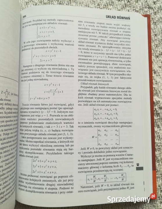 Encyklopedia matematyka praca zbiorowa Książki naukowe i popularnonaukowe Białystok