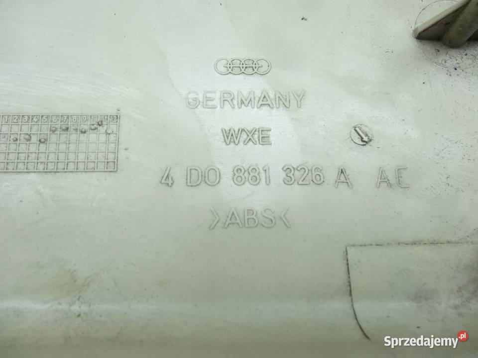 AUDI A8 D2 9902 OSLONA BOCZNA FOTELA TWIST BEZ Przemęt sprzedam
