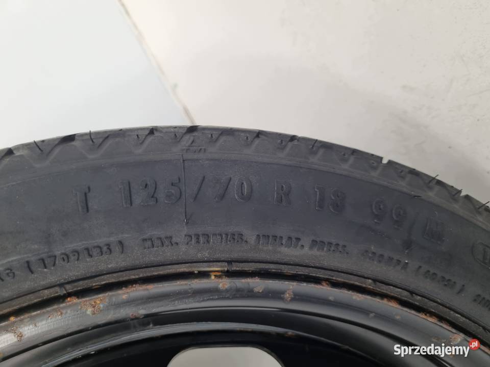 KOŁO DOJAZDOWE ZAPASOWE Audi Seat Vw Golf V Samochodowe Chełm