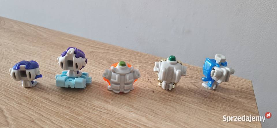 figurki z jajka Kinder colorbots zestaw Kraków