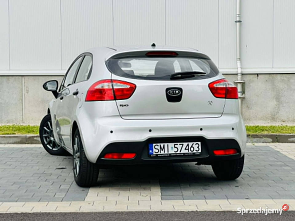 Kia Rio 12 benz serwisie Gwarancja III 2011 wielofunkcyjna kierownica Mikołów