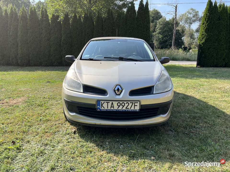 Renault Clio III 2006 z oszczędnym silnikiem 15 wspomaganie kierownicy Tarnów sprzedam