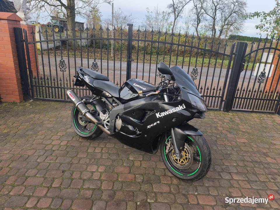 Kawasaki Ninja ZX6R ZX6R 2001r Zamiana Transport nieuszkodzony