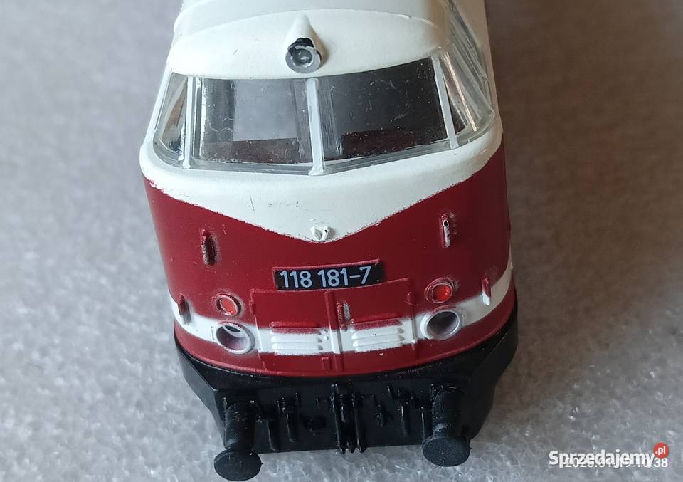 Obudowa do lokomotywy BR 118 Piko H0 stan małopolskie Kraków