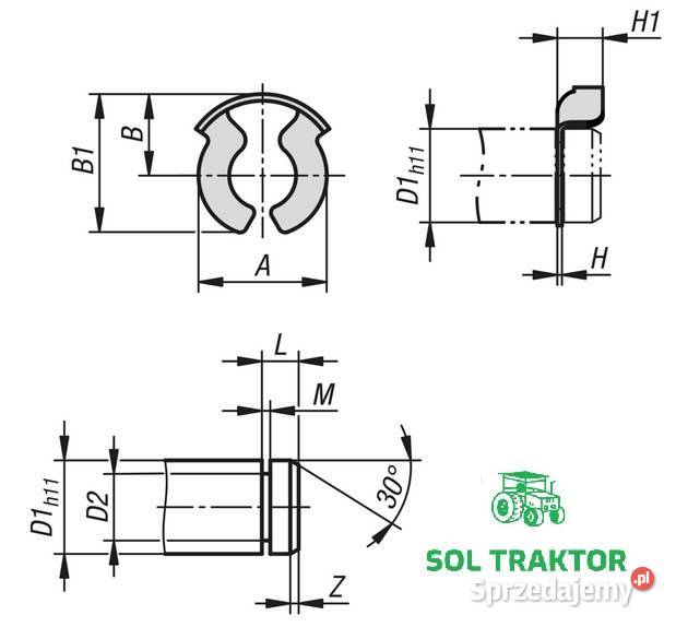 Zabezpieczenie linki 4296561m1 4296562m1 Przasnysz sprzedam