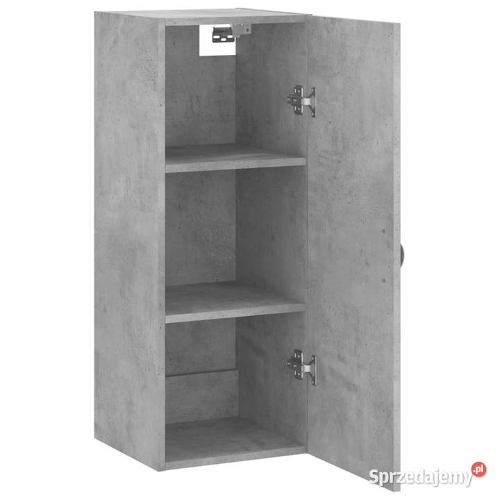 Szafka wisząca szarość betonu 345x34x90 WM828832 Warszawa
