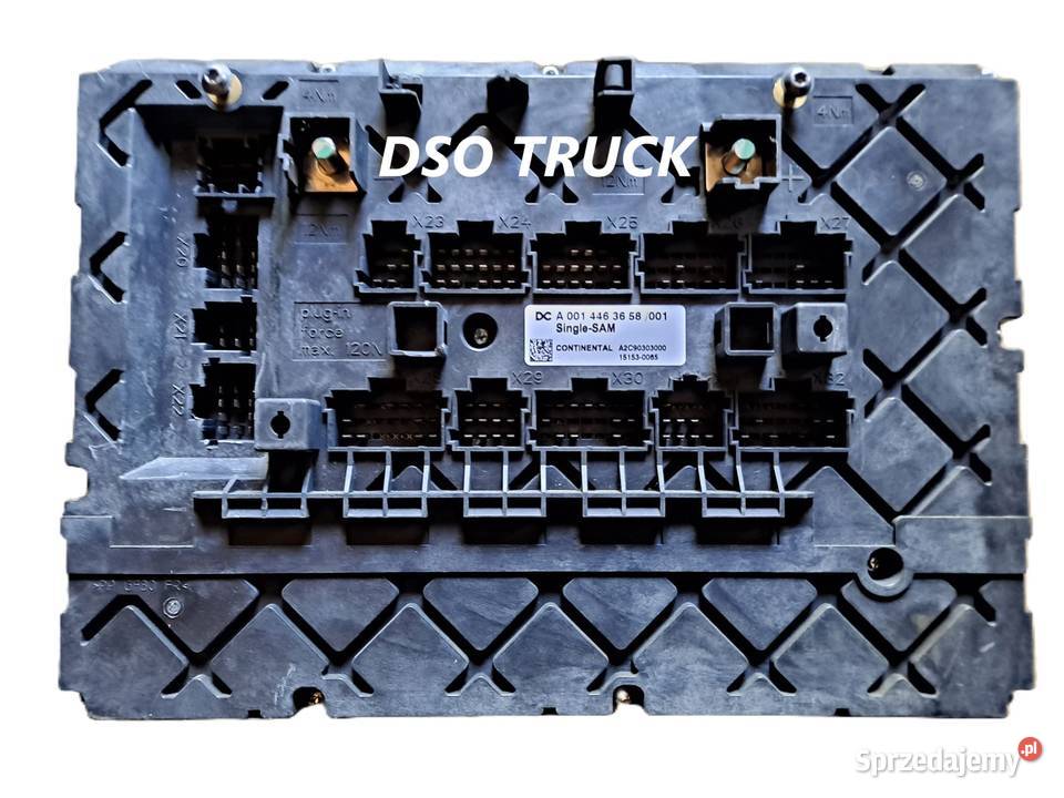 DC A0014463658 MERCEDES MP4 Skrzynka Tablica